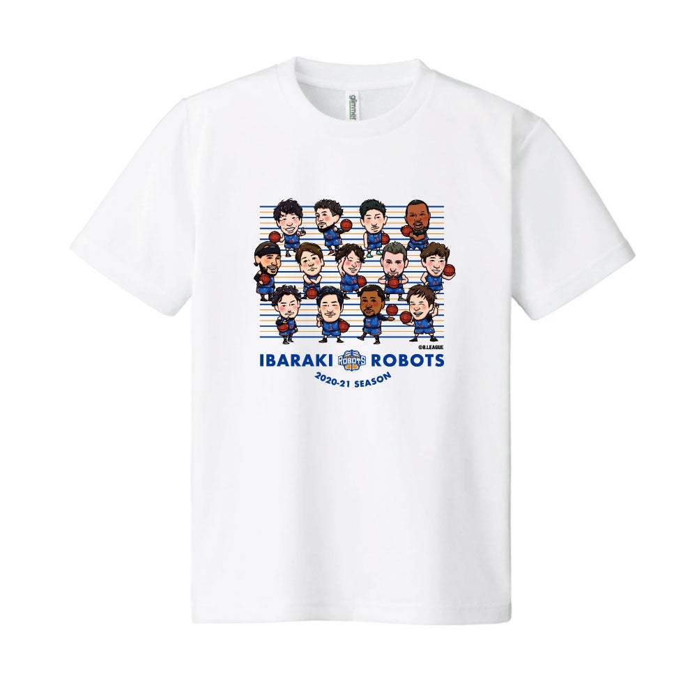 2020-21選手イラストTシャツ