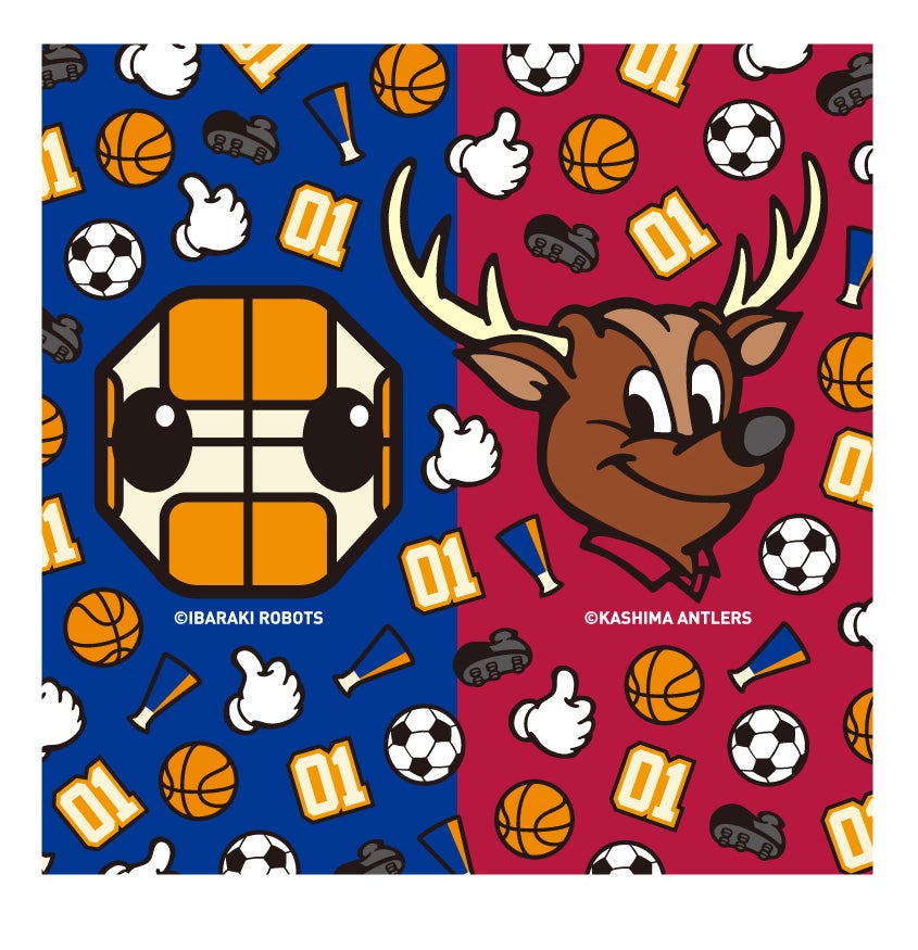 鹿島アントラーズコラボ ジャンボハンドタオル
