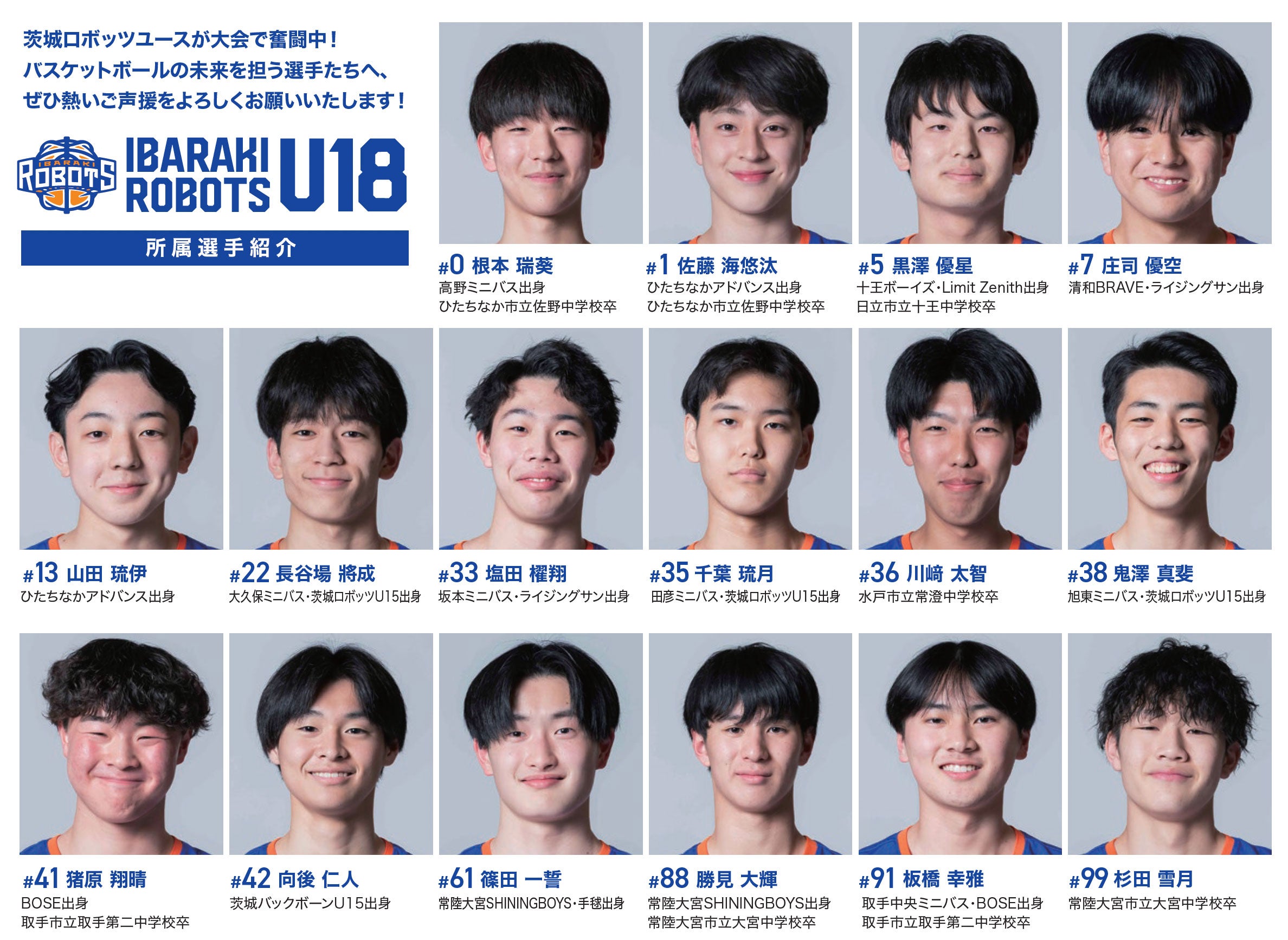 茨城ロボッツU18